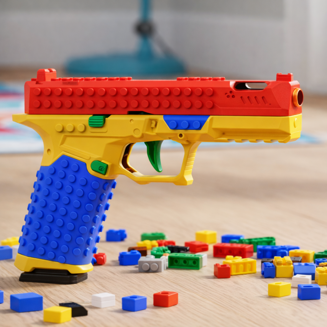 Block Strike Blaster + Shells & Darts