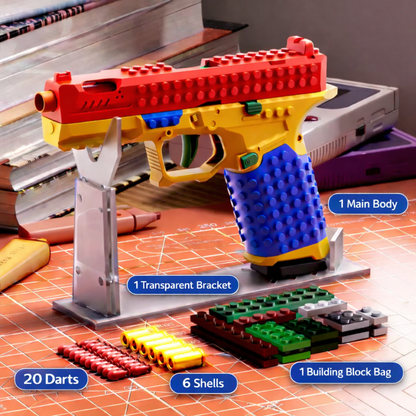 Block Strike Blaster + Shells & Darts