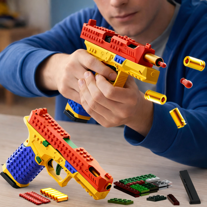 Block Strike Blaster + Shells & Darts